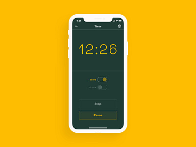 004 - Countdown - Daily UI Challenge app brutalism brutalist challenge clean colors dailyui design duotone flat ios linear minimal product ui uidesign wireframe