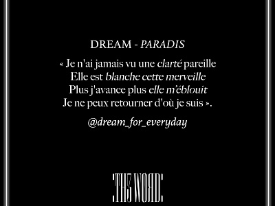 KYLE XYZ x DREAM - PARADIS citation digital art photoshop quotes text the word wattpad