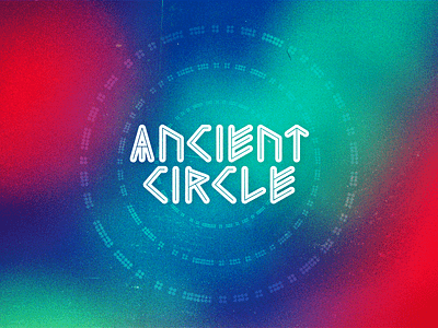 Ancient Circle band branding design graphic design logo logo design music psychadelic rock band type design typo typography vector