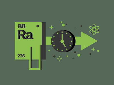 Radium design editorial editorial design graphic design icons illustration illustrator logo magazine science vector