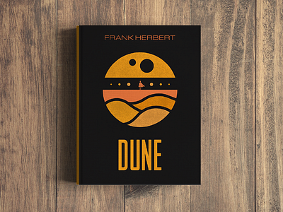 Dune Cover book book cover cover cover design design graphic design illustration novel sci fi science fiction typography