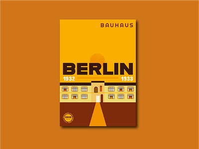 Bauhaus Anniversary Posters – Berlin