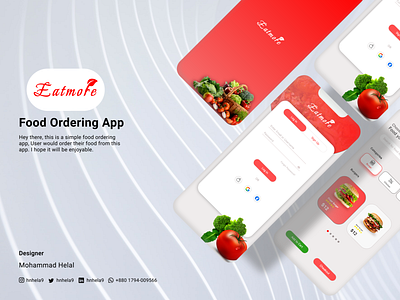 Food Ordering App food app food app ui food ui online food app resturant app