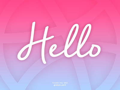 Hello dribbble brazilian hello dribbble hello world rio de janeiro