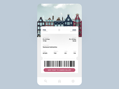 Ticket design ui ux web design