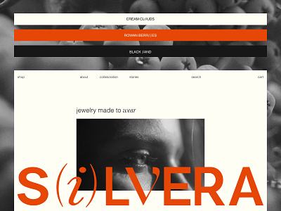 SILVERA JEWELRY BRAND // WEBSITE