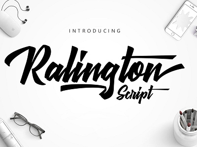 Ralington Script Free Font design download font fonts free freebie freebies graphic portfolio typeface typefaces