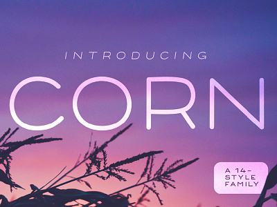 Freebie: Corn Font design download font fonts free freebie freebies graphic icons portfolio themes typefaces