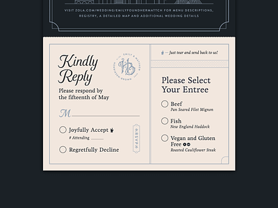 Henriksen-Brown Wedding — 2 𝑜𝑓 5 boston branding card filigree graphic design invitation logo marriage print rsvp save the date type typography wedding