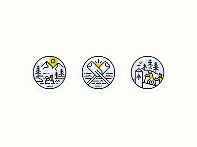 Nantahala Outdoor Center Icon Set — 2 𝑜𝑓 2