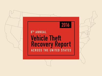 Vehicle Theft Recovery Report — 1 𝑜𝑓 3 america boston car data graph infographic lamborghini layout report stats typography visualization