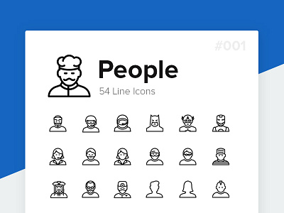 People Icons blue background cart hero icon icons men pack people set svg user woman