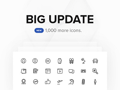 New 1,000 Icons