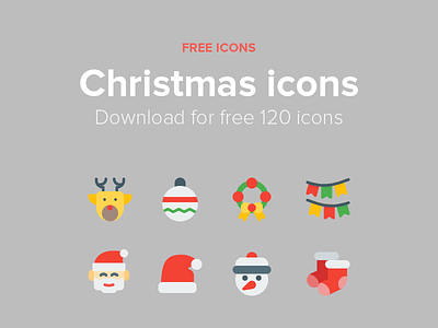 Free Christmas icons christmas color eps free icon54 icons santa svg xms