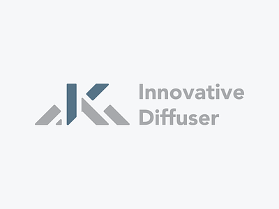 K Innovative Diffuser Logo identity logo logotype visual identity