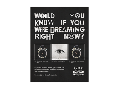 Dreaming Poster design graphic design poster poster design typography