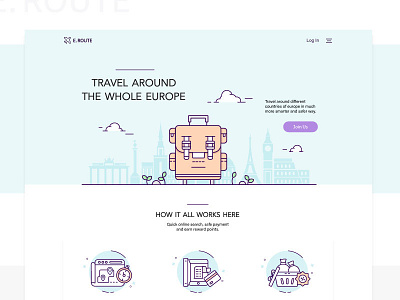 Travel Website Design