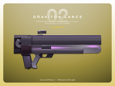 Week 02 - Graviton Lance destiny 2 gun void weapon weaponry weapons of light weekly