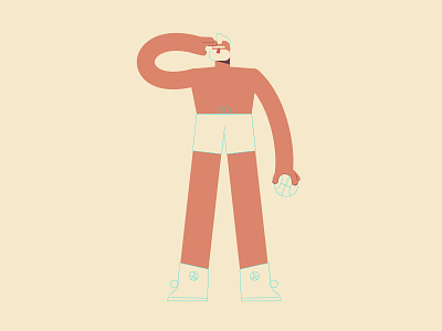 Player animation basketball character animation character design illustration nba player