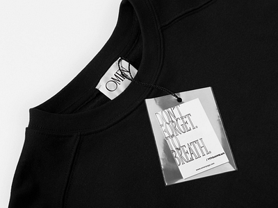 OMEN: Yogawear - Tag apparel branding design fashion icon illustration illustrator logo typography yoga