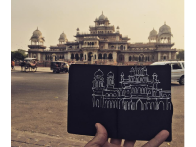 Palaces too grand for Sketchbooks