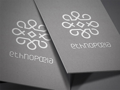 Ethnopeia Logo fashion logo type vector