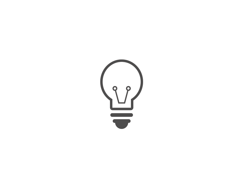 Light Bulb Icon Construction bulb construction design icon light vector