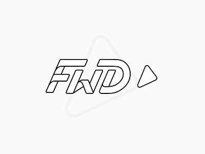 Forward. artwork design graphic design hand lettering illustration lettering logo logotype type typography vector