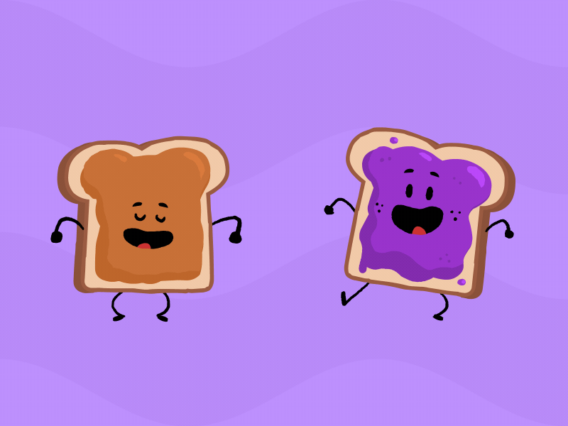 pb and j art