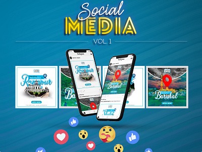 Location Based Social Media Post Design