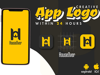 App Logo Design V1 adobe photoshop app logo branding design graphic design logo