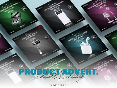 Product Ad Design - Product Poster Design x Bdshop