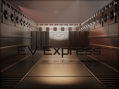 09 EV Express - Assets Level Builder 3dcg b280 b281 b3d blender3d eevee render
