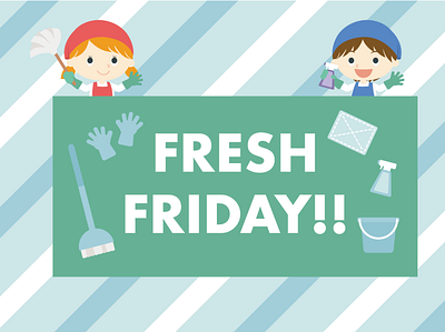 Fresh Friday!! design graphic design illustration poster