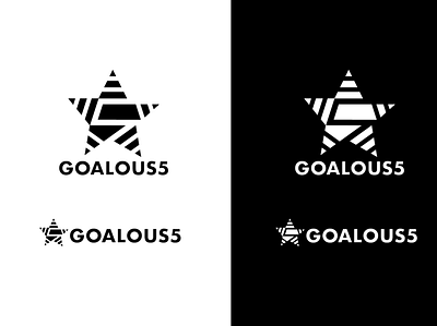 GOALOUS5 logo branding design graphic design logo typography voice actor