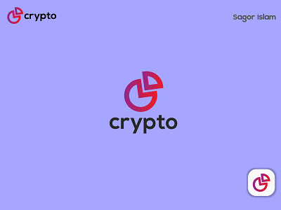 Logo Name Crypto / Logo Branding Design