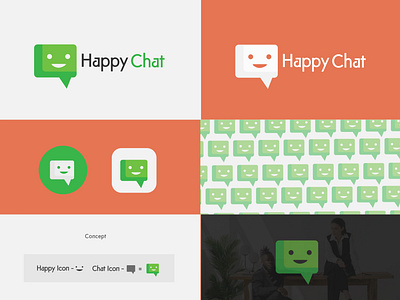 Happy Chat / Logo Branding