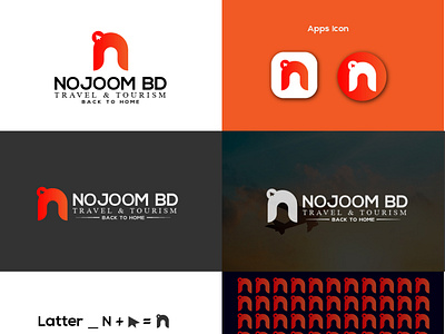 Nojoom bd / Logo branding design
