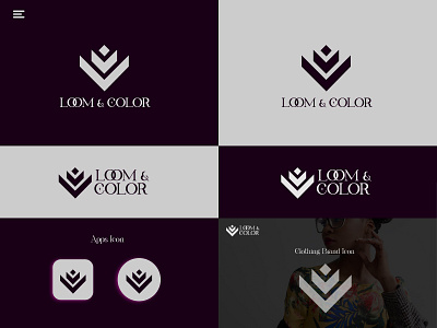 Loom & Color / Clothing branding design