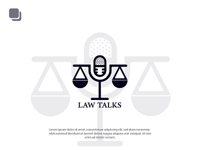 Law Talks 2d logo branding branding design business logo design graphic design logo logo design logo designer logos modren logo monogram logo