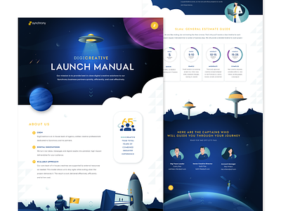 Sychrony Financial DigiCreative Landing Page graphic design illustration vector