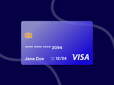 Credit Card credit card design fintech ui