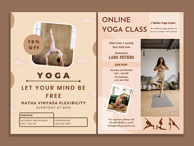 Flyer Templates Yoga yoga banner