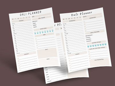 Dali planner template best best design best planner design minimal planner planner simple planner