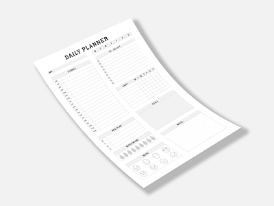 daily planner template