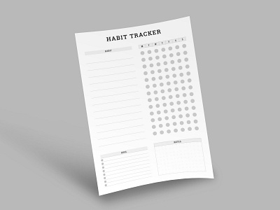 planner template habit tracker best best design best planner design minimal planner planner