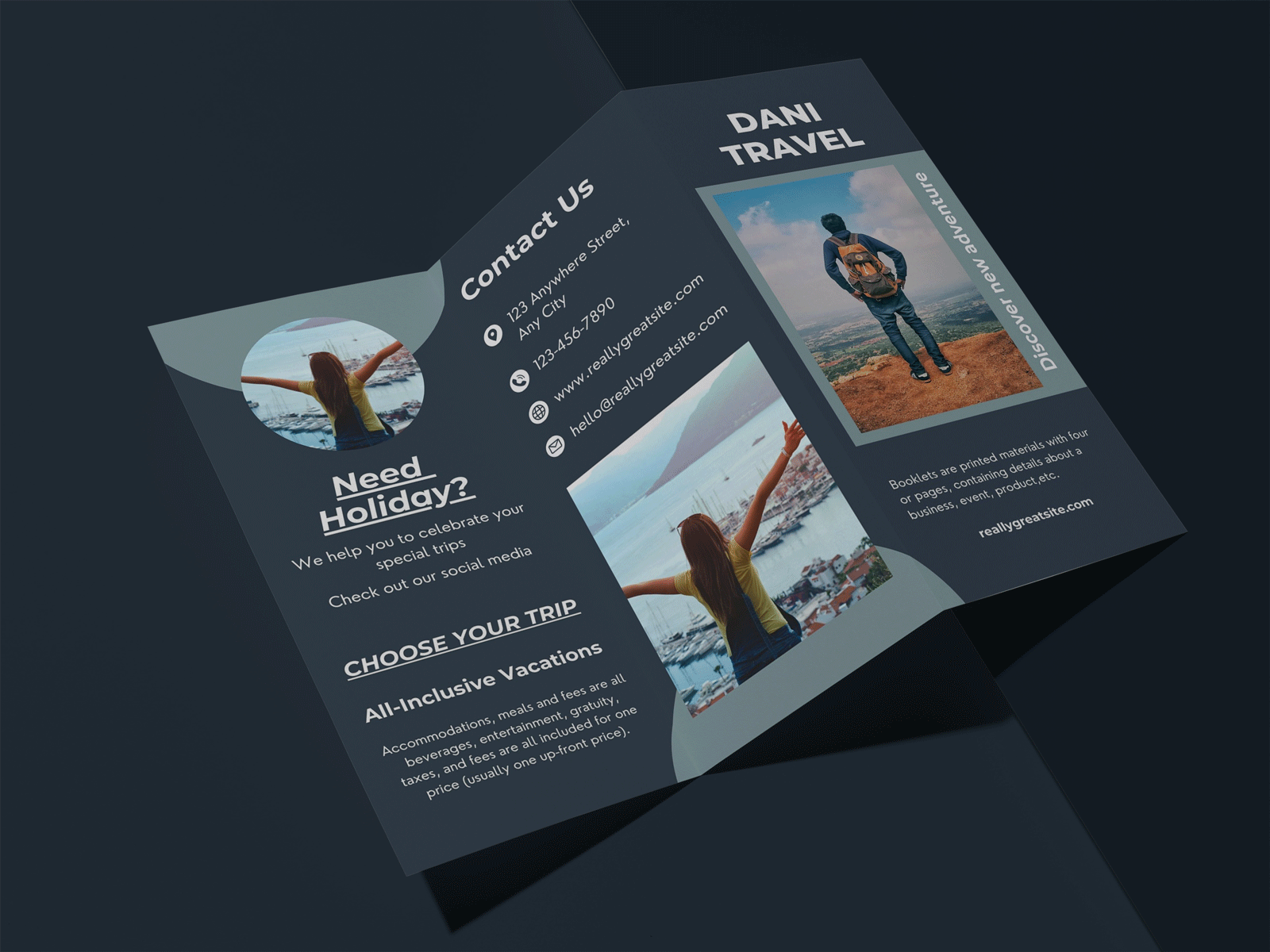 Brochure Template travel agency
