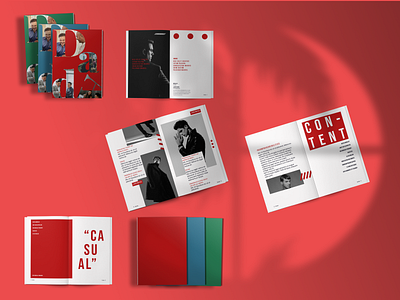 Brochure/Magazine art brochure concept creative design graphic design magazine media modern read series shadow social ui uiux ux visual design web design