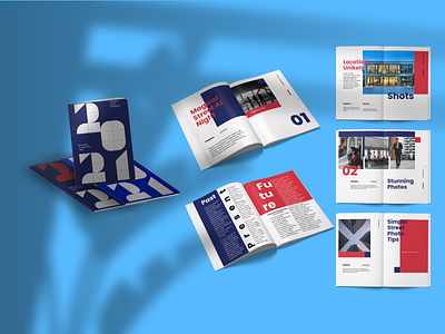 Magazine/Brochure art brochure collection concept creative design graphic design magazine media modern read series shadow social ui uiux ux visual design web design