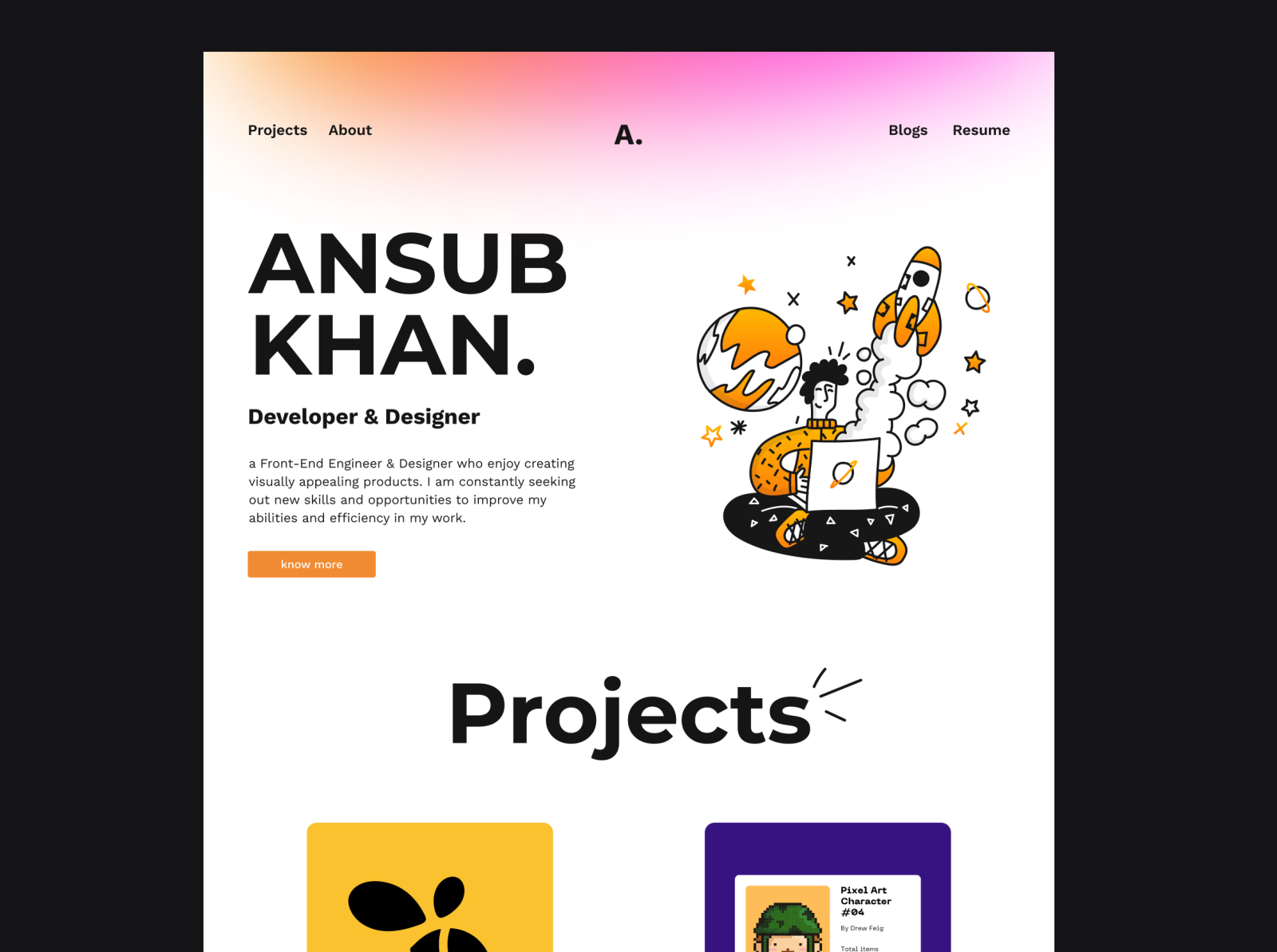 my-portfolio-website-by-ansub-khan-on-dribbble
